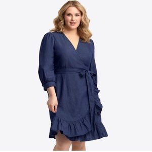 Draper James Reba Wrap Dress size 16